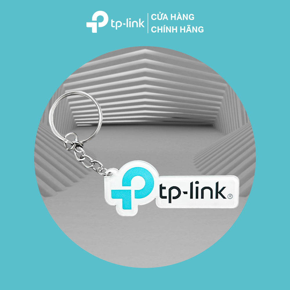 [Quà tặng] Móc khóa Trong Suốt Logo TP-Link