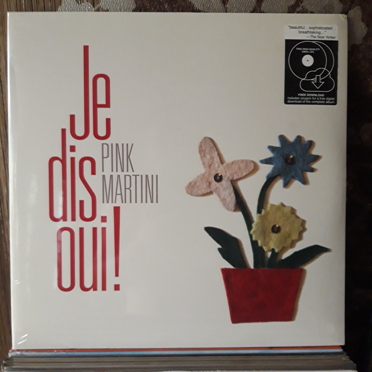 Đĩa than - LP - Pink Martini ‎– Je dis oui - New vinyl record