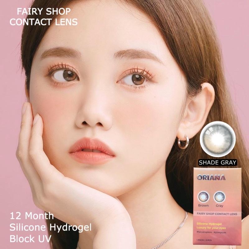 Hình ảnh Kính Áp tròng Oriana Shade Gray 14.0mm - FAIRY SHOP CONTACT LENS độ 0 đến 8