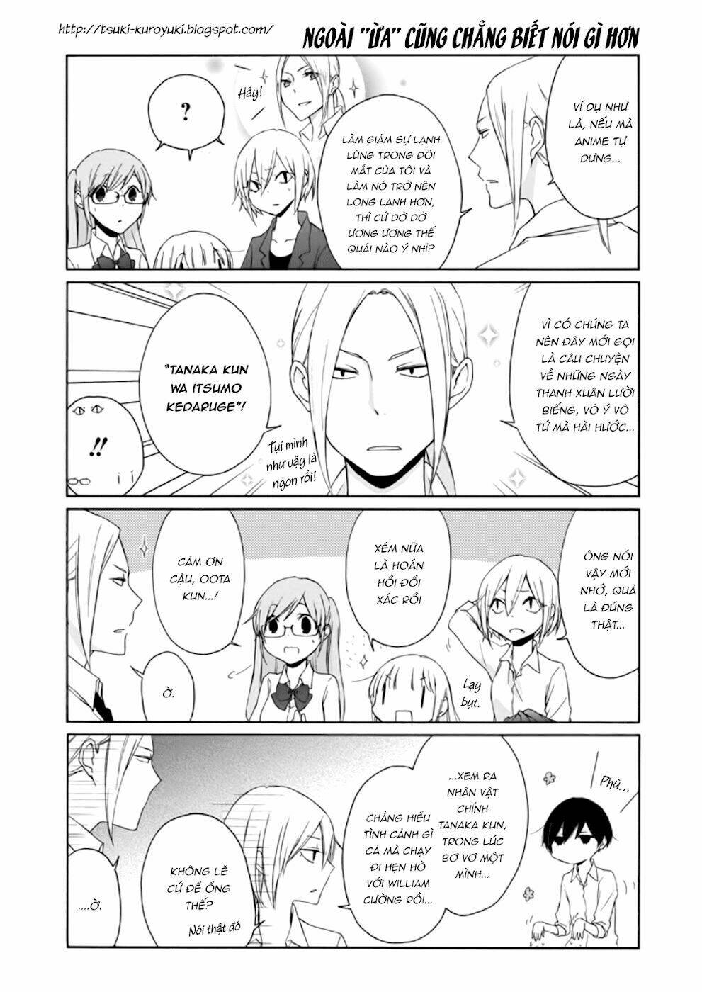 tanaka kun lúc nào cũng bơ phờ chapter 15.5 8