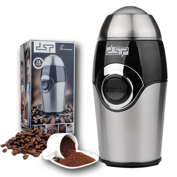 Máy xay cà phê và các loại hạt mini - Máy xay coffee - Máy xay hạt mini gia đình thương hiệu DSP công suất 200W KA3001 - Hàng nhập khẩu