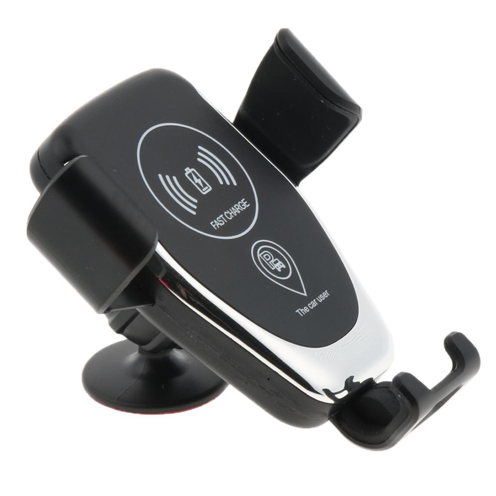Car Mount Fast Wireless Charge Charger for Qi Compatible Smart Phone