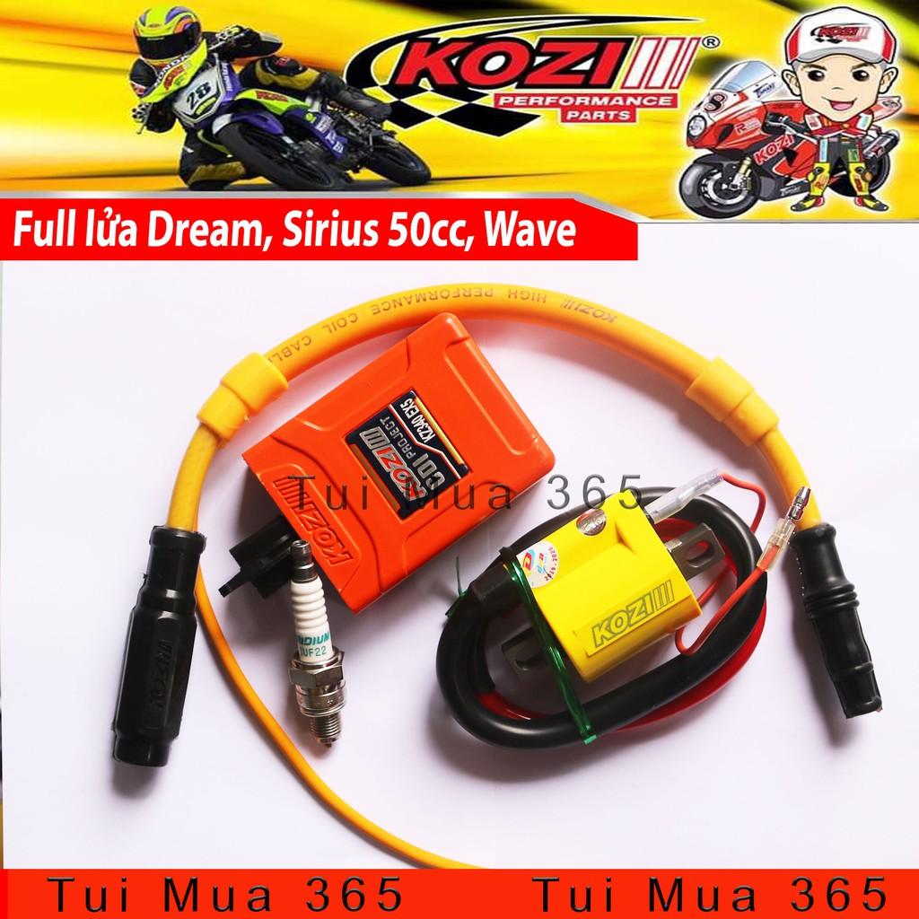 Full Bộ Lửa Kozi cho Dream, Wave 100, Sirius 50cc, Elegant 110cc