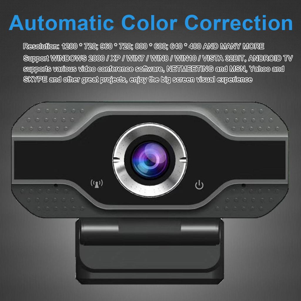 Webcam with Microphone HD Webcam Streaming Computer Web Camera USB Computer Camera for Mac Laptop Desktop Webcam