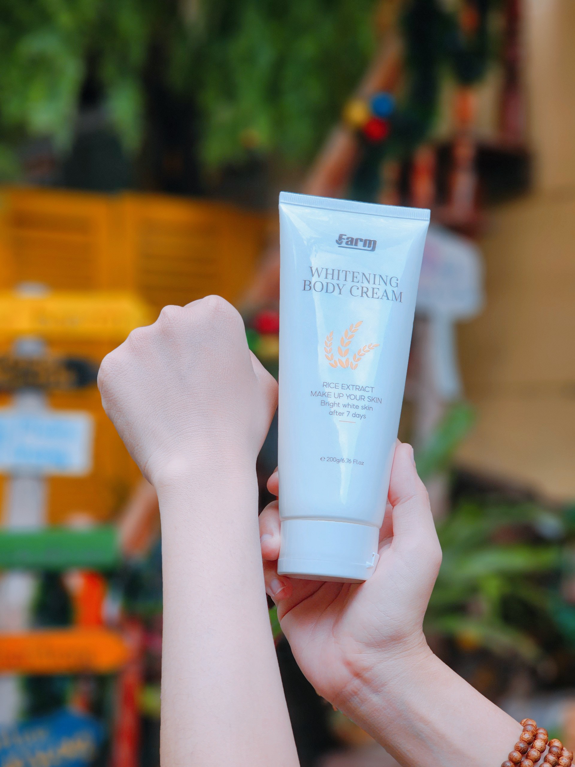 Kem Dưỡng Trắng Da Body Farm Whitening Cream