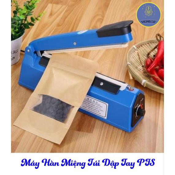 MÁY HÀN MIỆNG TÚI DẬP TAY PFS 200 300 400 - BẢO QUẢN THỰC PHẨM, HÀN KÍN NYLON, MÀNG CO- TẶNG DÂY HÀN