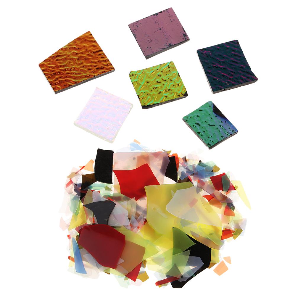 4x28g Fusible Glass Fusing Glass Confetti Microwave Kiln Glass Fusing Supplies