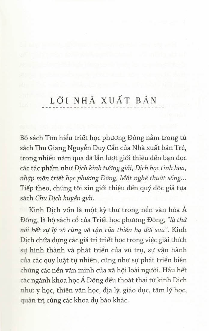 Chu Dịch Huyền Giải (Tái Bản 2021)