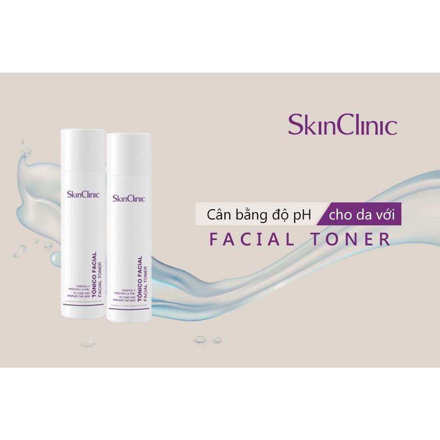 TONER SkinClinic FACIAL 400ML - Cân bằng độ ẩm và độ pH cho da