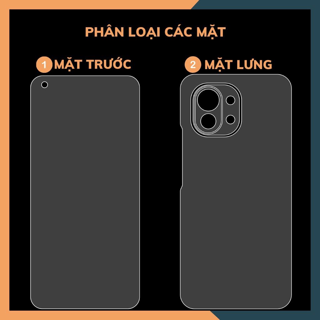 Dán dẻo PPF Mi 11 bảo vệ toàn diện
