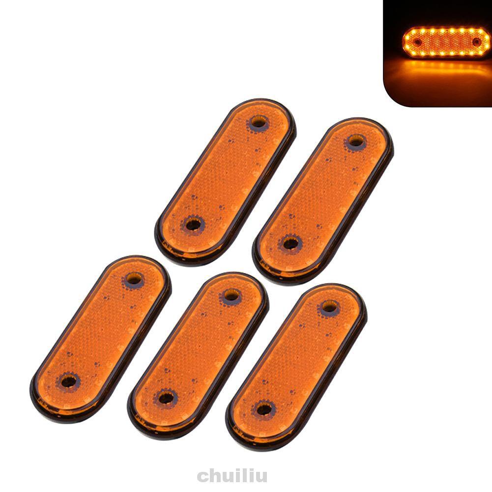 Set 5 Đèn Tín Hiệu Hình Oval Cho Xe Tải