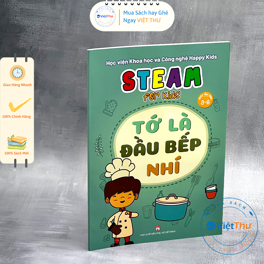 Trọn Bộ 10 Quyển Học Viện Khoa Học Và Công Nghệ Happy Kids - Steam For Kids