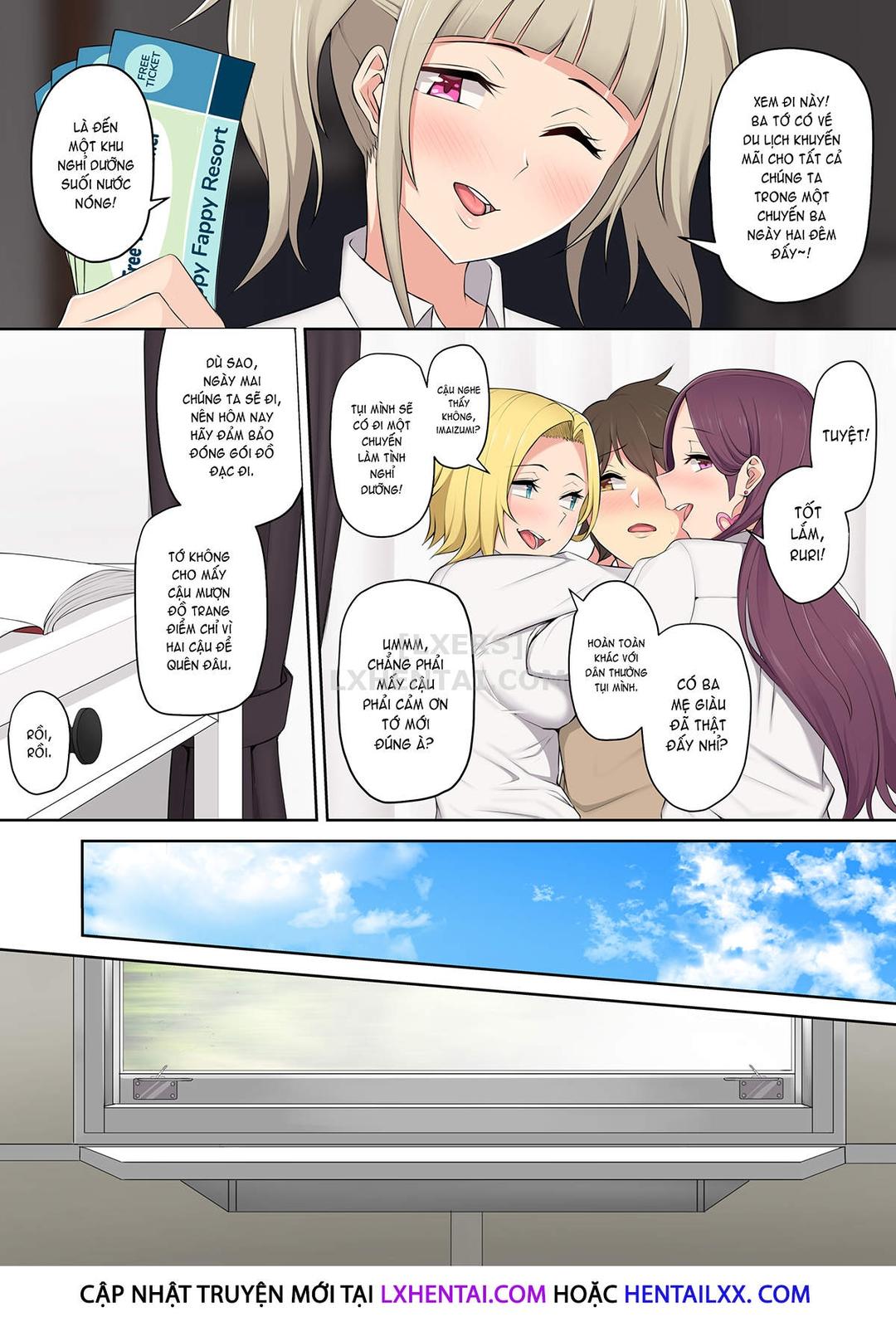 imaizumi đưa cả bầy gyaru về nhà mình chapter 2 8