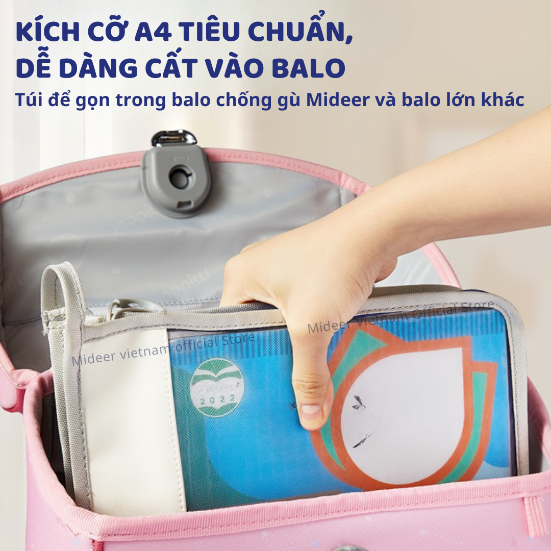 Túi lưới đựng tài liệu nhiều ngăn A4 mideer Organized Subject Storage Bag