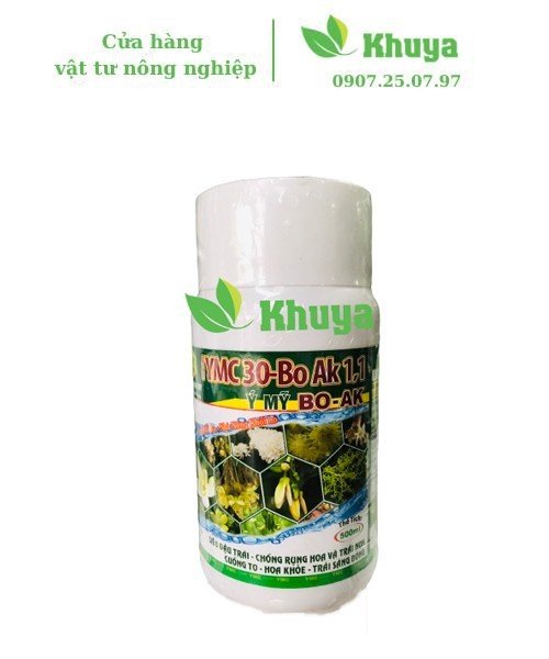 Phân bón vi lượng Ý Mỹ Bo AK 500ml Siêu đậu trái - Hoa khỏe - Sáng trái