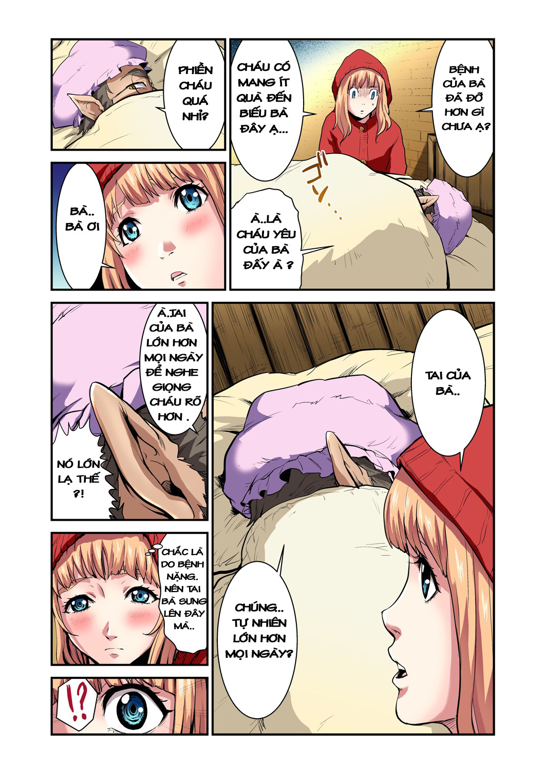 tổng hợp cô bé quàng khăn đỏ chapter 3 15