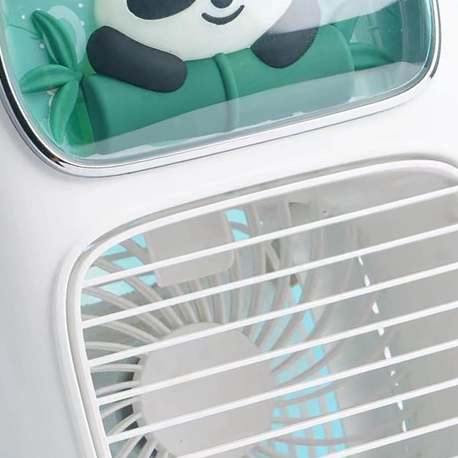 Wireless Air Cooling Fan adjustable Car Bedroom White