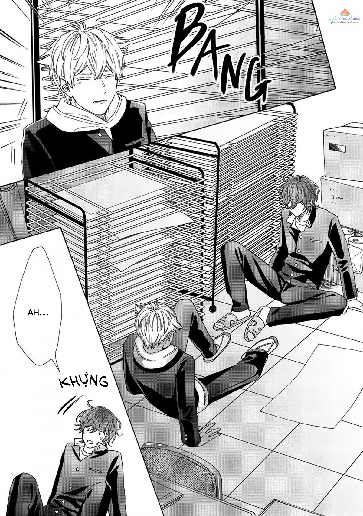 ngôi sao hạng nhất được vẽ bằng nụ hôn chapter 2 30