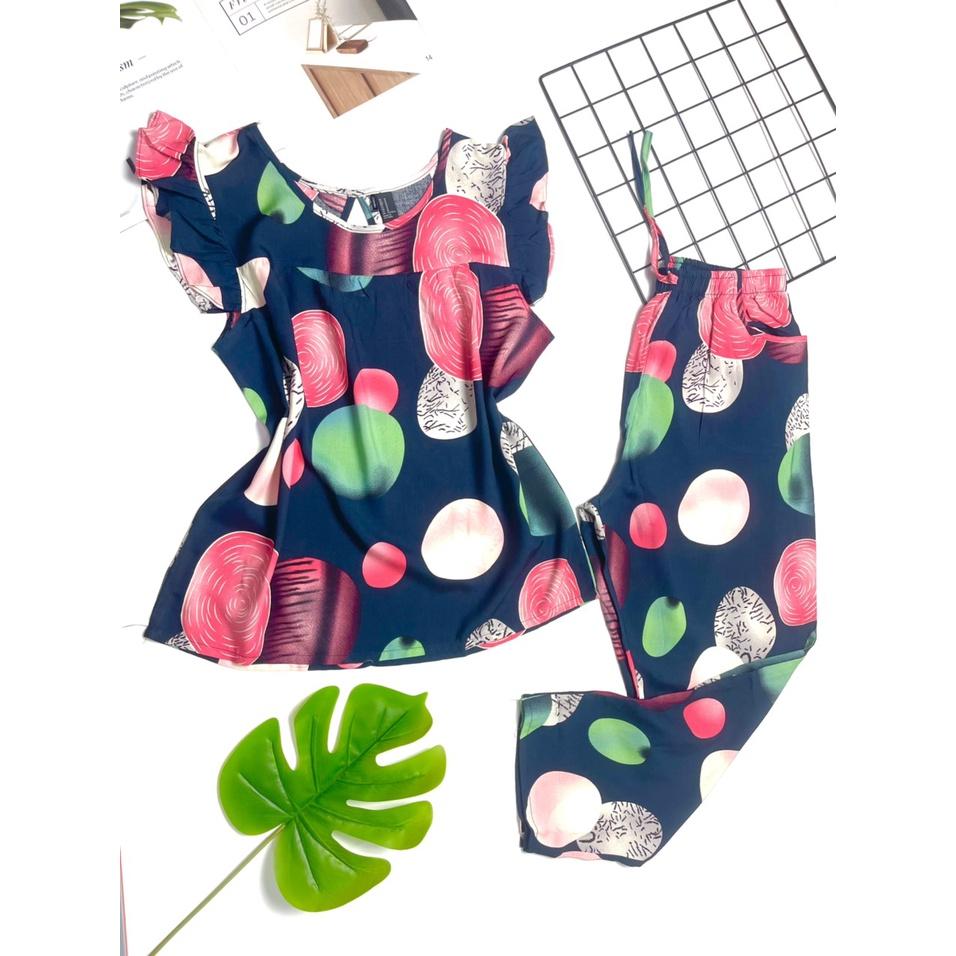 Đồ bộ tole F21 dài cánh tiên