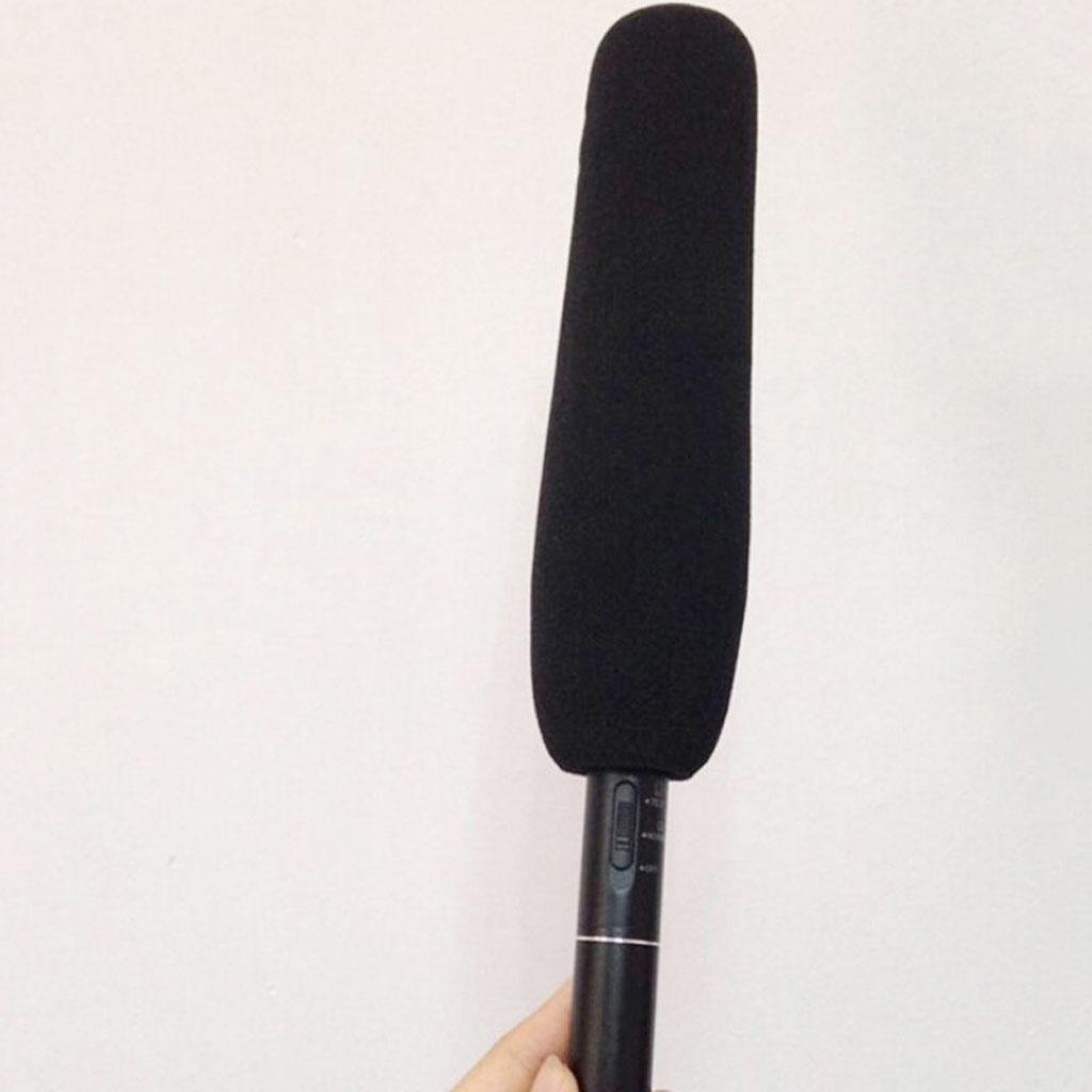 4X 12cm Foam Sponge Windscreen Cover for Microphone Accessory DIY