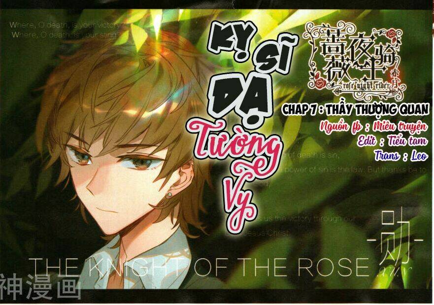 kỵ sĩ dạ tường vy chapter 7 1