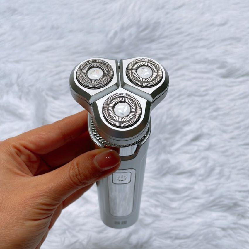 Máy cạo râu từ tính Enchen X2 công nghệ lưỡi Magnetic chống nước IPX7 có thể lắp KIT đa năng Silver series