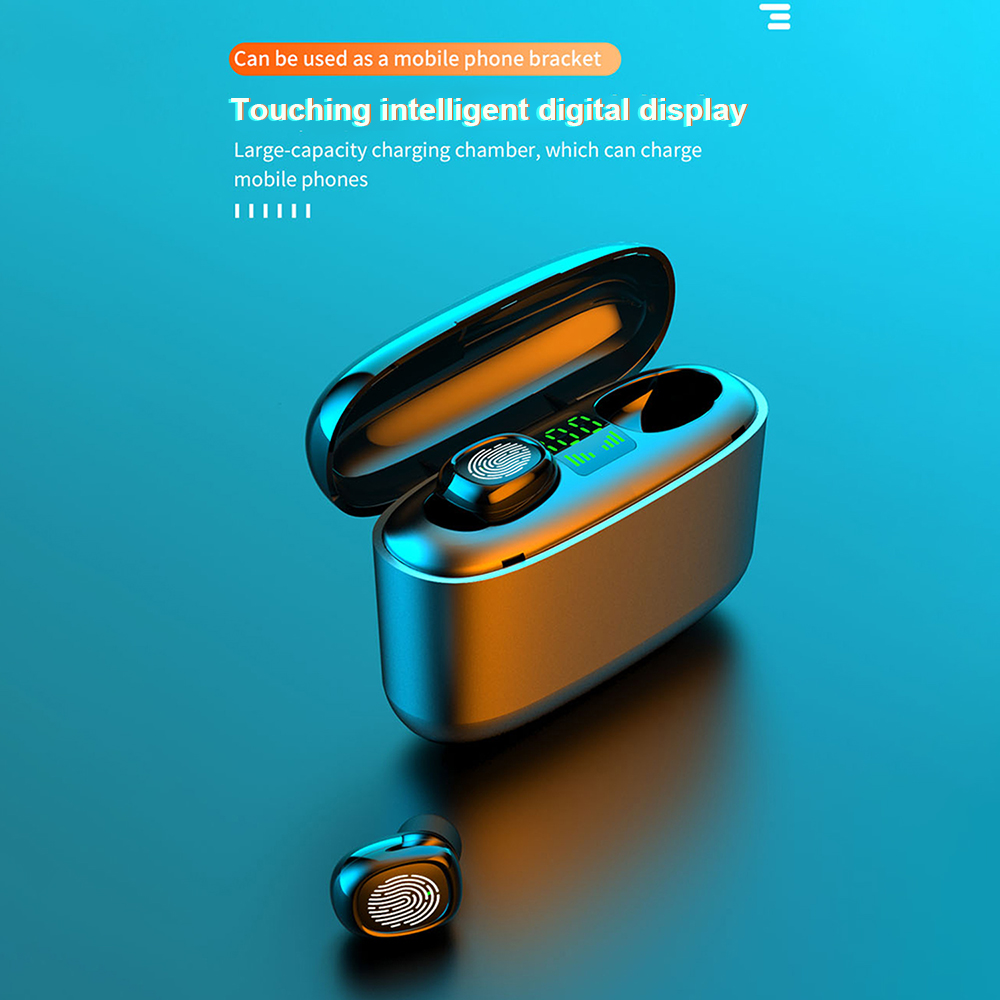 Tai Nghe G5S BT5.0 Âm Thanh Nổi Không Dây IPX7 Chất Lượng Âm Thanh 9d Chống Nước