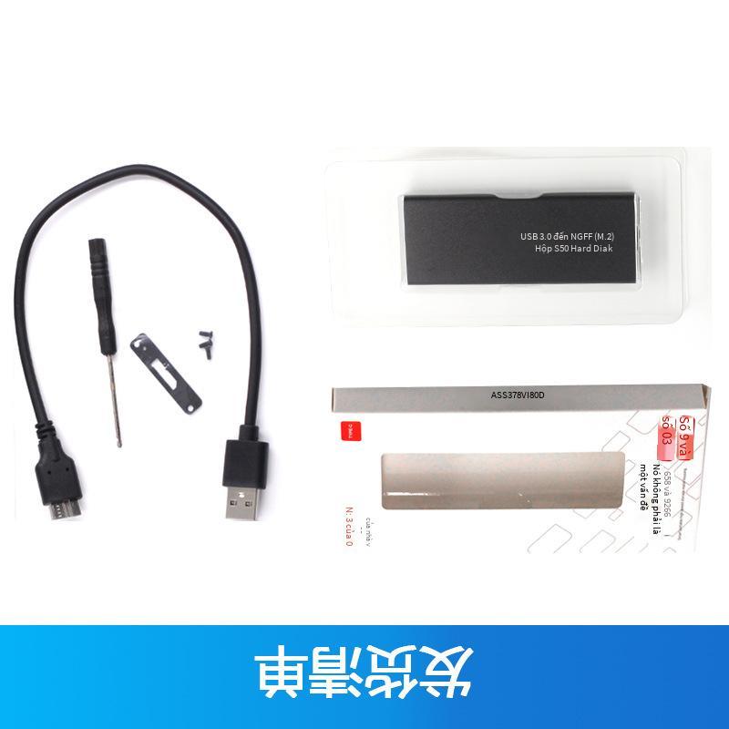 Đảm bảo chất lượng M.2 NGFF SSD Vỏ ổ cứng thể rắn Type-C 3.1 Vỏ ổ cứng di động bằng hợp kim nhôm tốc độ cao