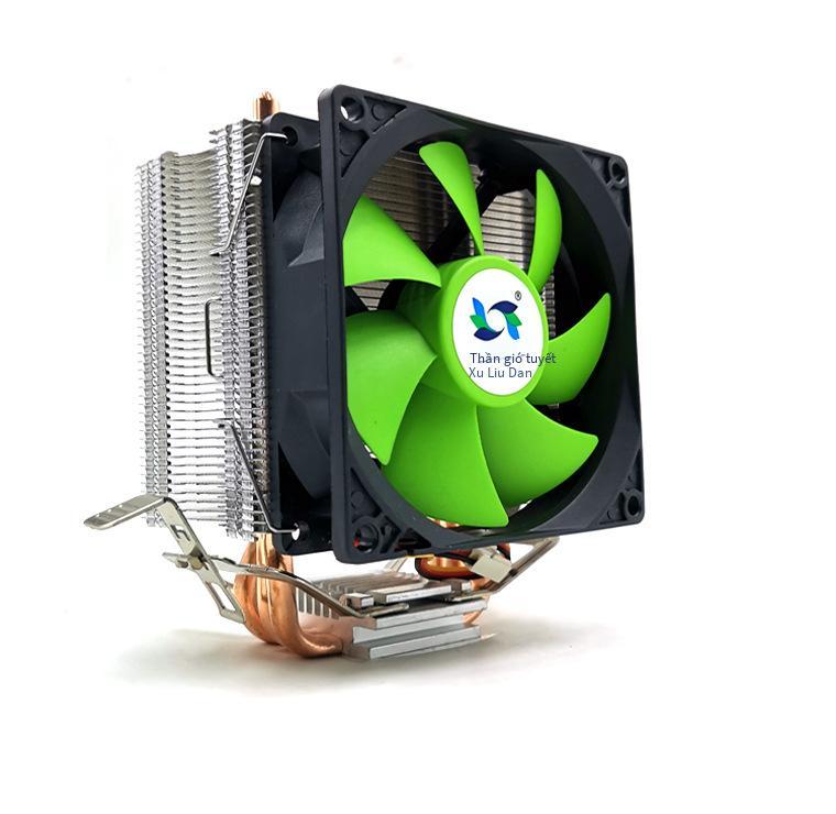 Quạt tản nhiệt cpu đa nền tảng AMD 775 1155 kiểu dáng mới nhất 3 ống đồng