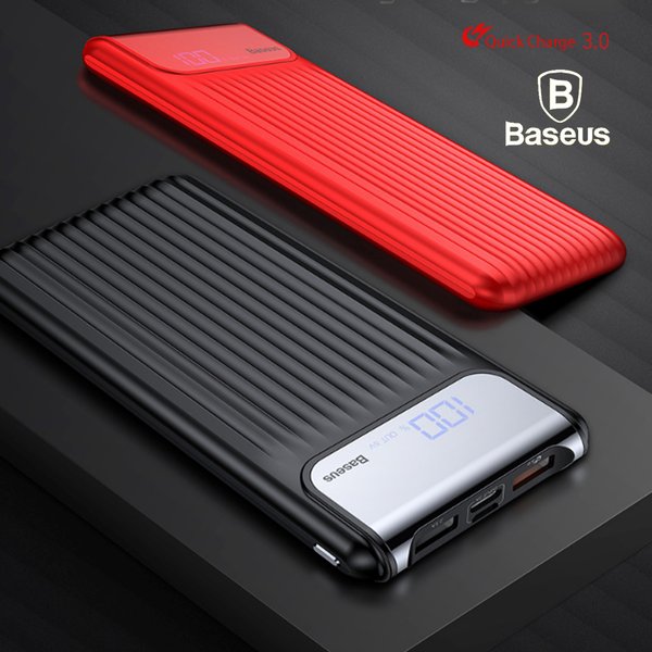 Pin sạc dự phòng sạc nhanh Baseus LV113 (Quick charge 3.0, 10,000mAh, 2 Port USB) - Hàng Chính Hãng