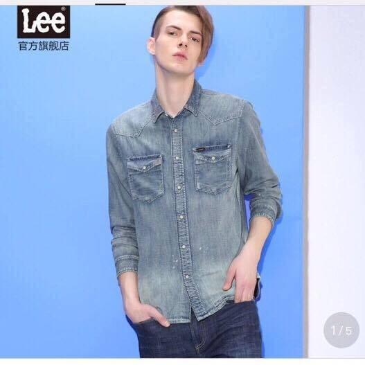 Áo sơ mi denim Lii xuất xịn