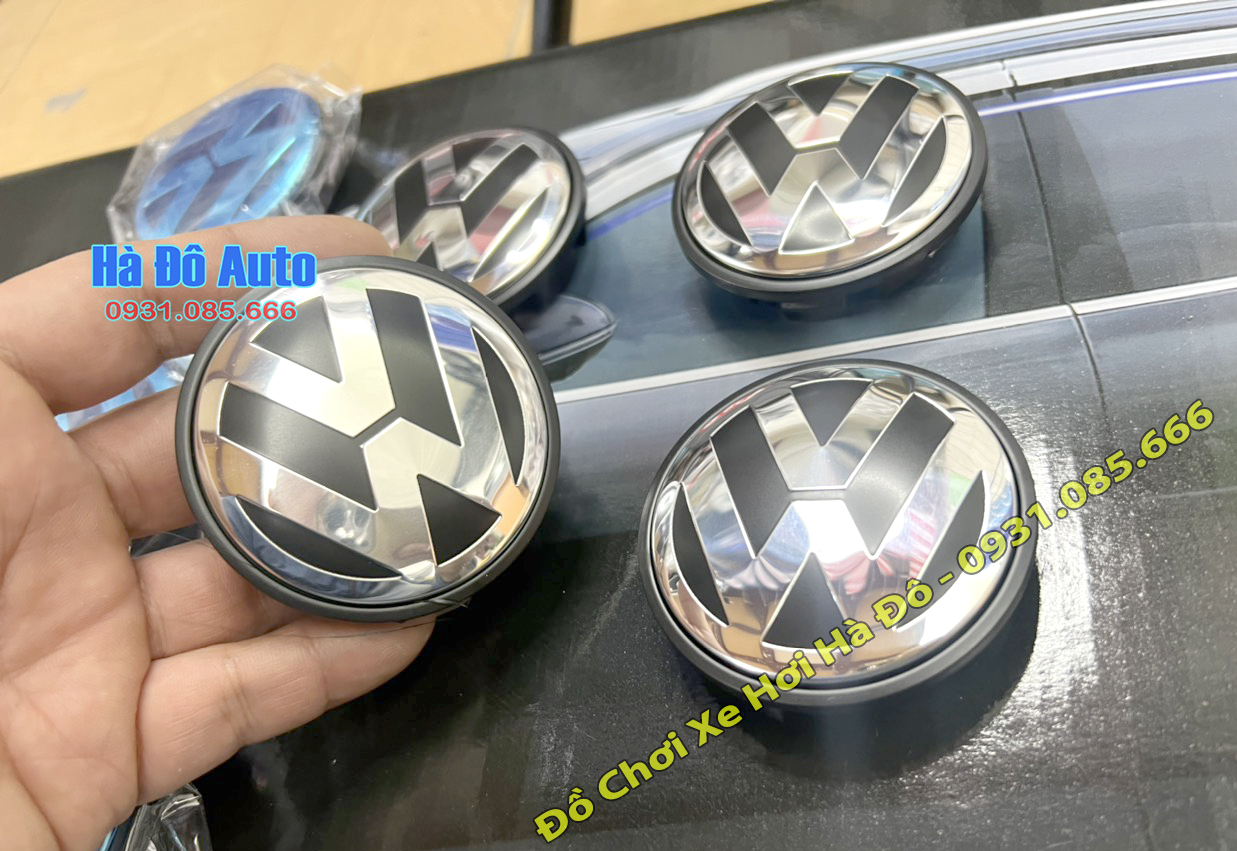 Logo Chụp Mâm Xe Volkswagen Kích Thước 65mm