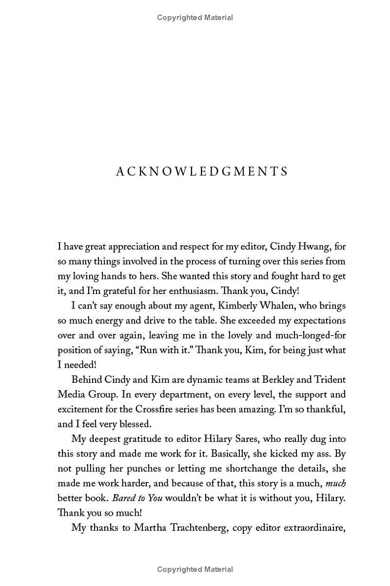 Sách ngoại văn: Bared To You