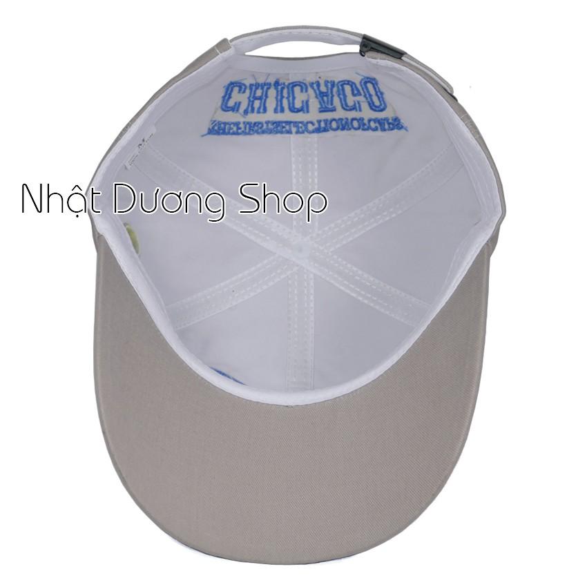 Nón kết Chicago sò to - Chất liệu Kaki cao cấp oát mềm, tạo cảm giác thoải mái khi đội và tự tin khi khoe cá tính