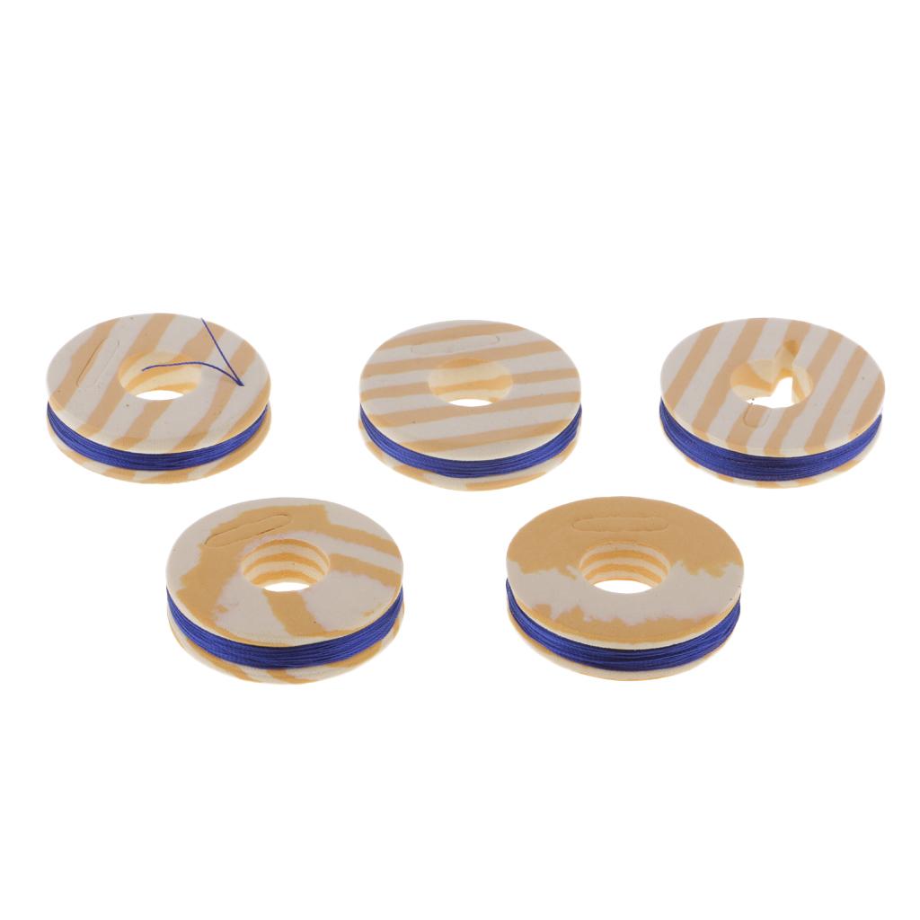 5x Fishing Rod Guide Ring Wrapping Lines Rod Building Wrapping Thread