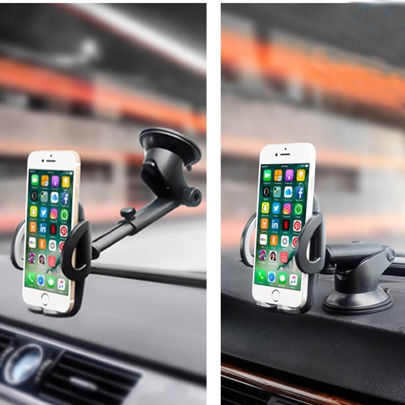 Giá đỡ điện thoại, giá kẹp điện thoại iphone lỗ thông gió 2 in 1