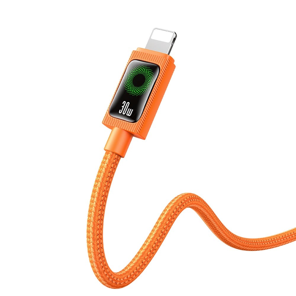 Cáp Sạc Nhanh C to Ln USAMS SJ774 U92 30W dài1.2M - Hàng Chính Hãng