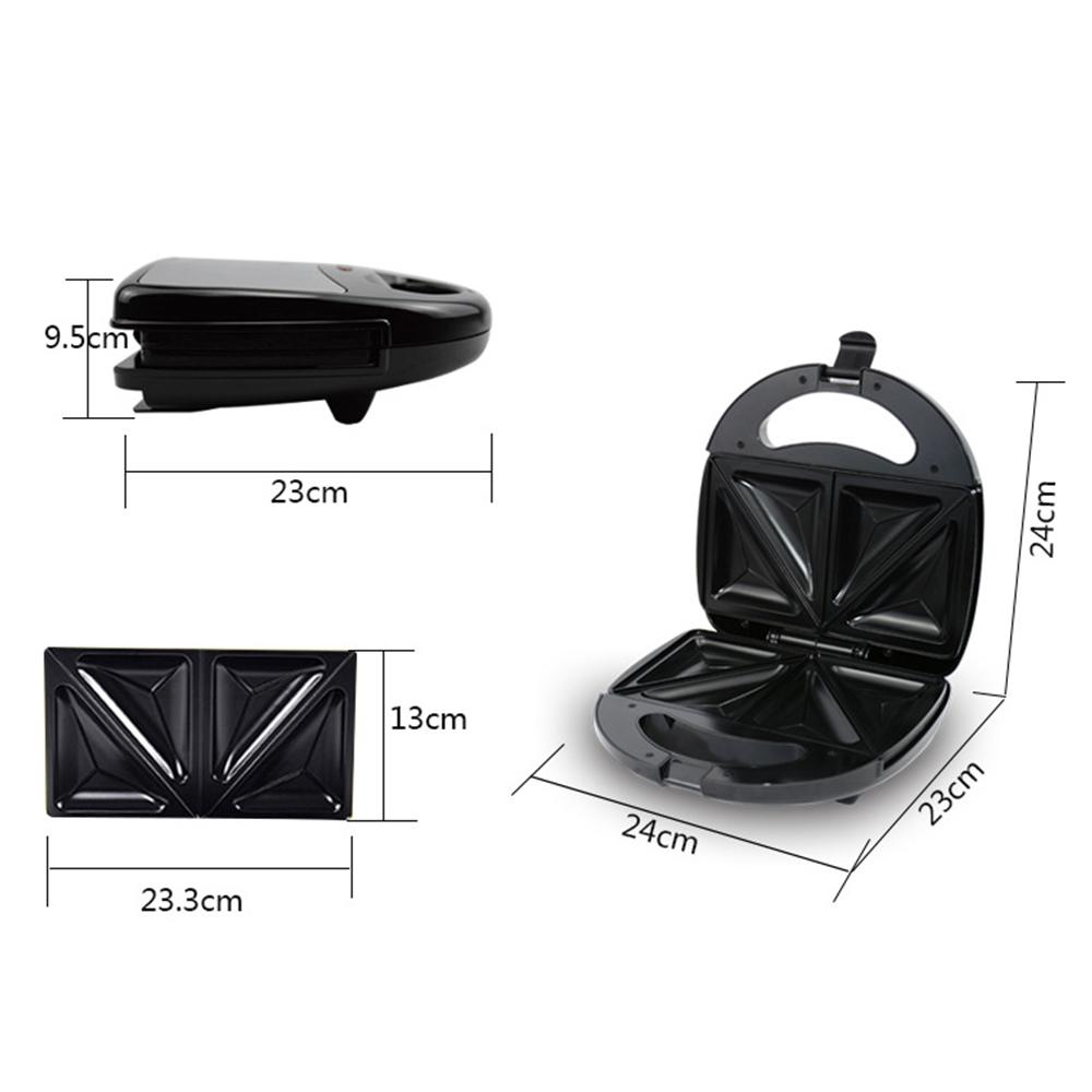 Máy Làm Bánh Mì Nướng 220V Với Tấm Chống Dính Có Tay Cầm Cảm Ứng Chống Nhiệt Có Đèn Led