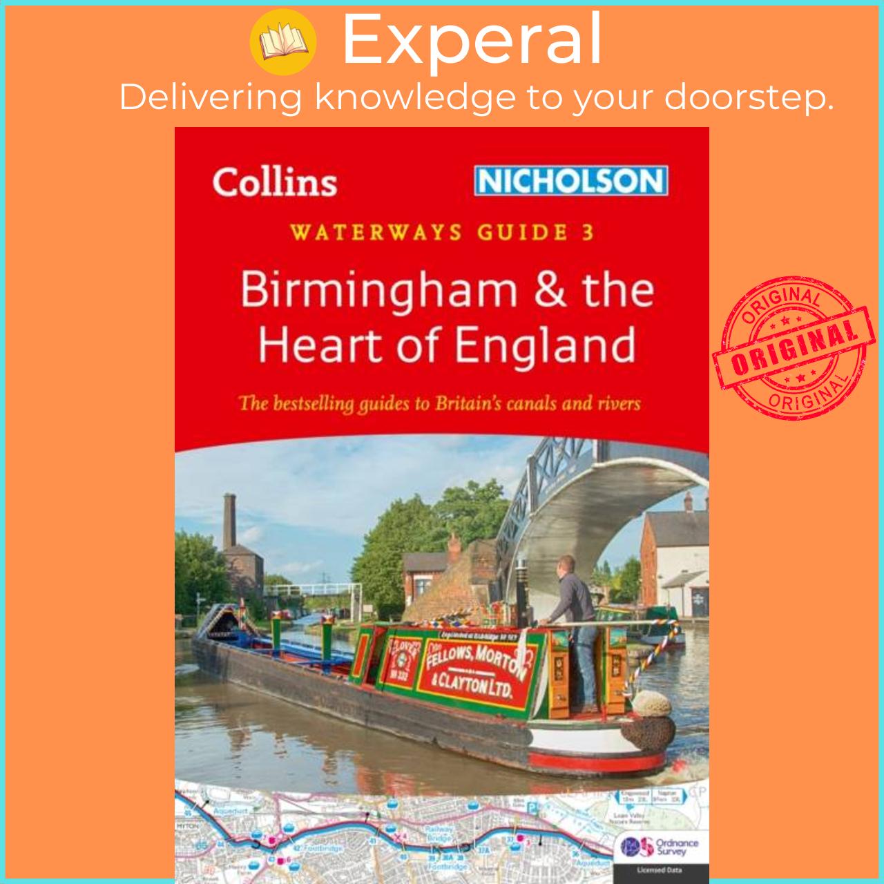 Hình ảnh Sách - Birmingham and the Heart of England - For Everyone with an  by Nicholson Waterways Guides (UK edition, paperback)