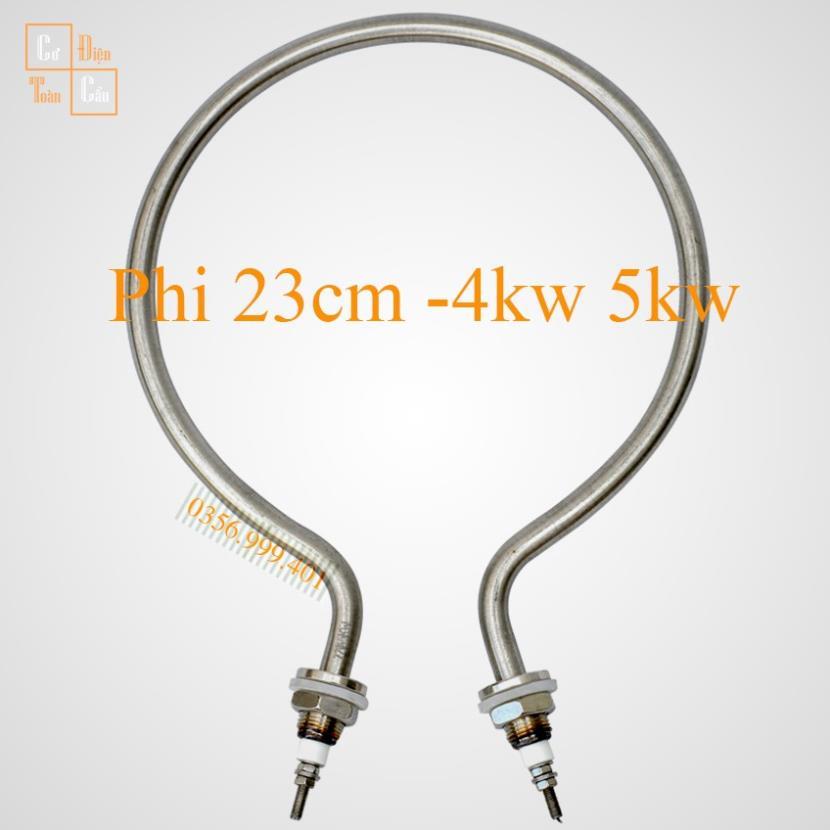 Điện trở vòng tròn đun nước 20cm 23cm 30cm , Điện trở nồi nước, Điện trở nồi phở 4kw 5kw 6kw điện 220v 380v