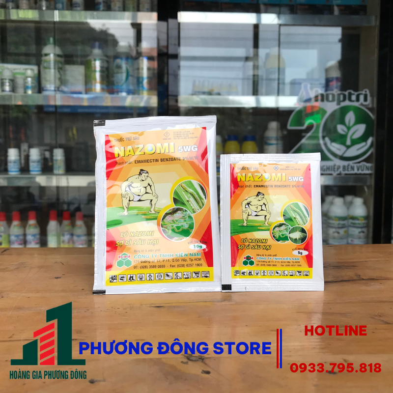 Thuốc trừ sâu rầy hiệu quả cao Nazomi 5WG (5g, 10g, 50g)