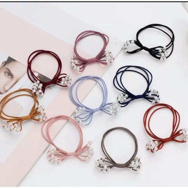 Set dây chun buộc tóc đính đá