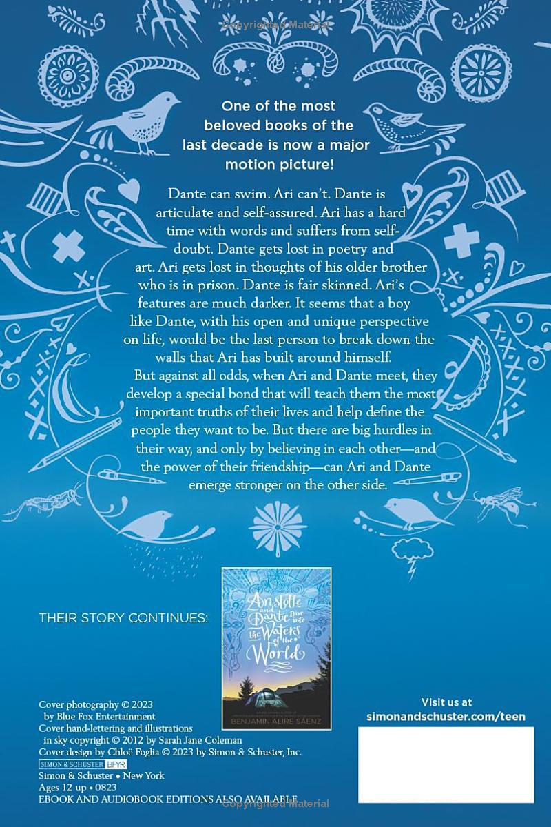Aristotle And Dante Discover The Secrets Of The Universe