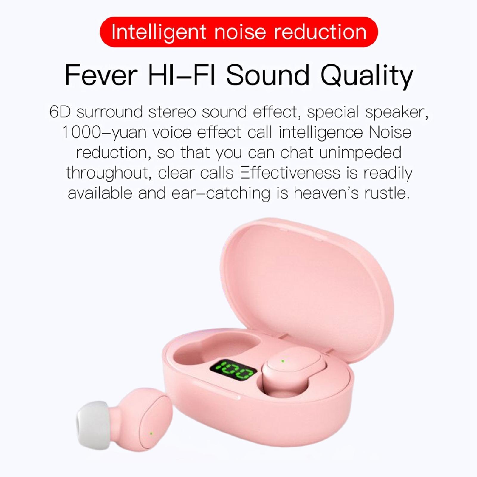 Wireless Earbuds, with Microphone Earphone Bluetooth Headphones for Working Sports
