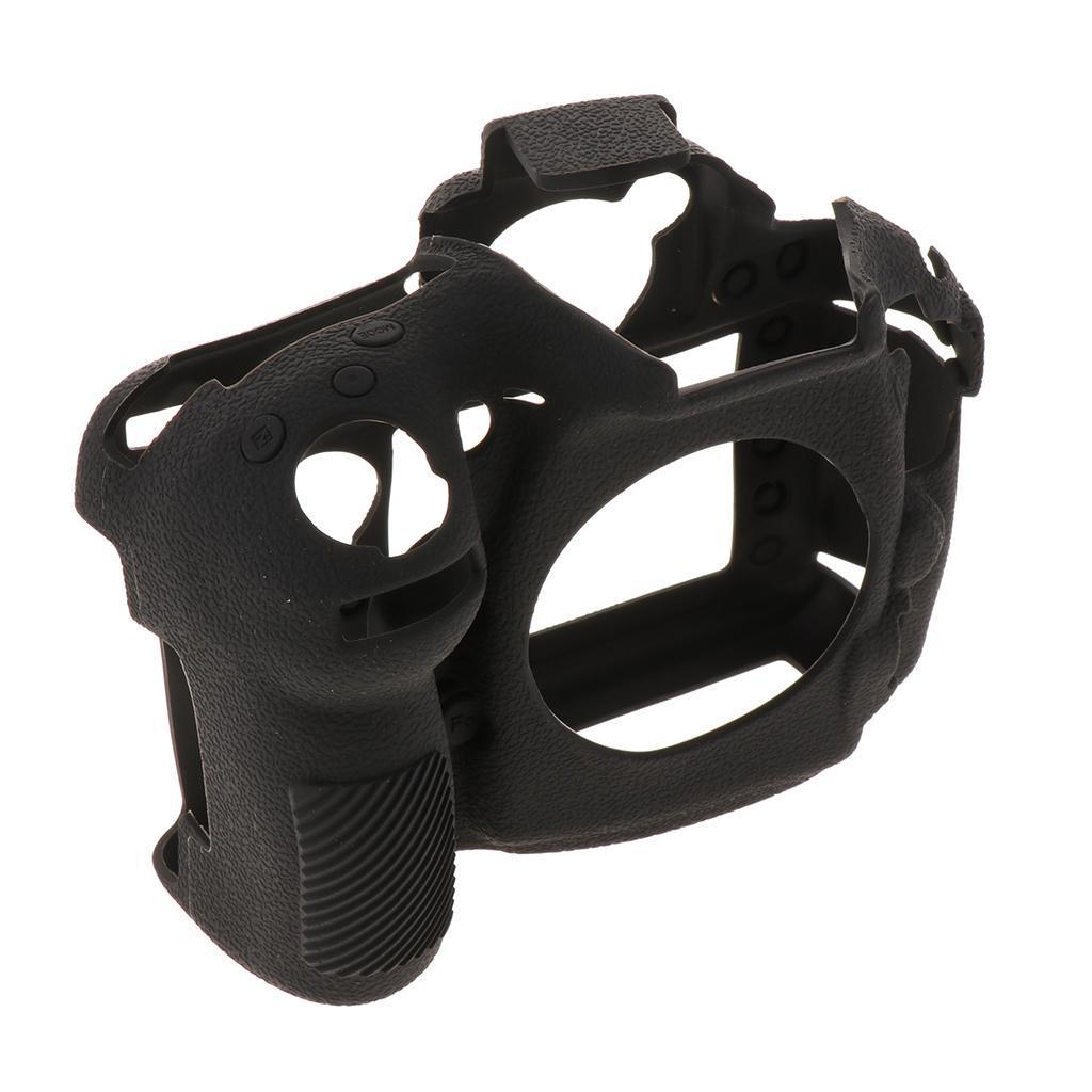 Detachable silicone camera protective cover for  black