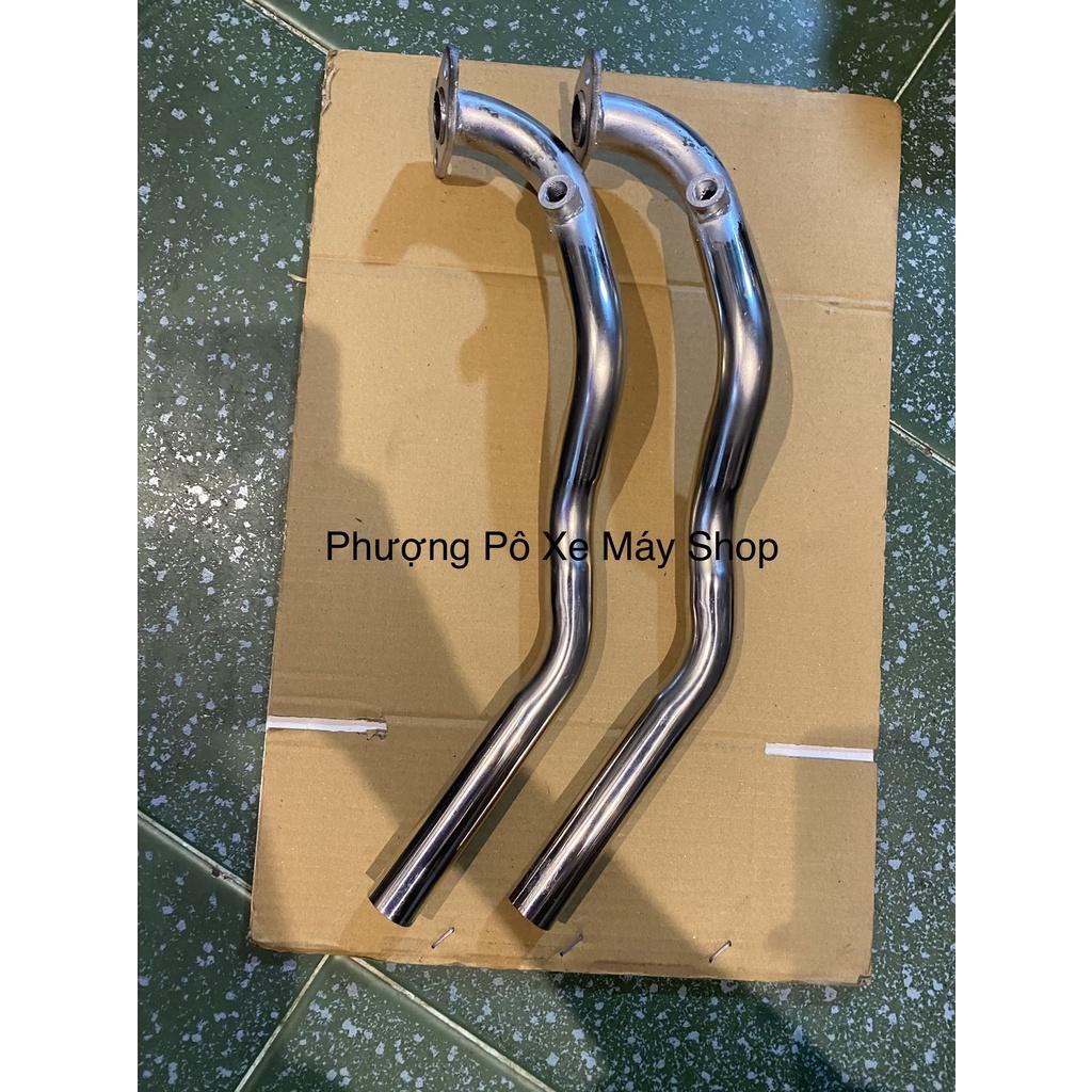 Cổ pô inox 304 gắn cho pô Din/ 4road/ pô lon độ dành cho AB 2022-VARIO 160