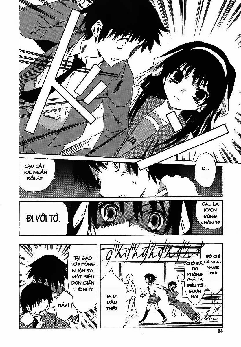 nỗi buồn của suzumiya haruhi chapter 1 25