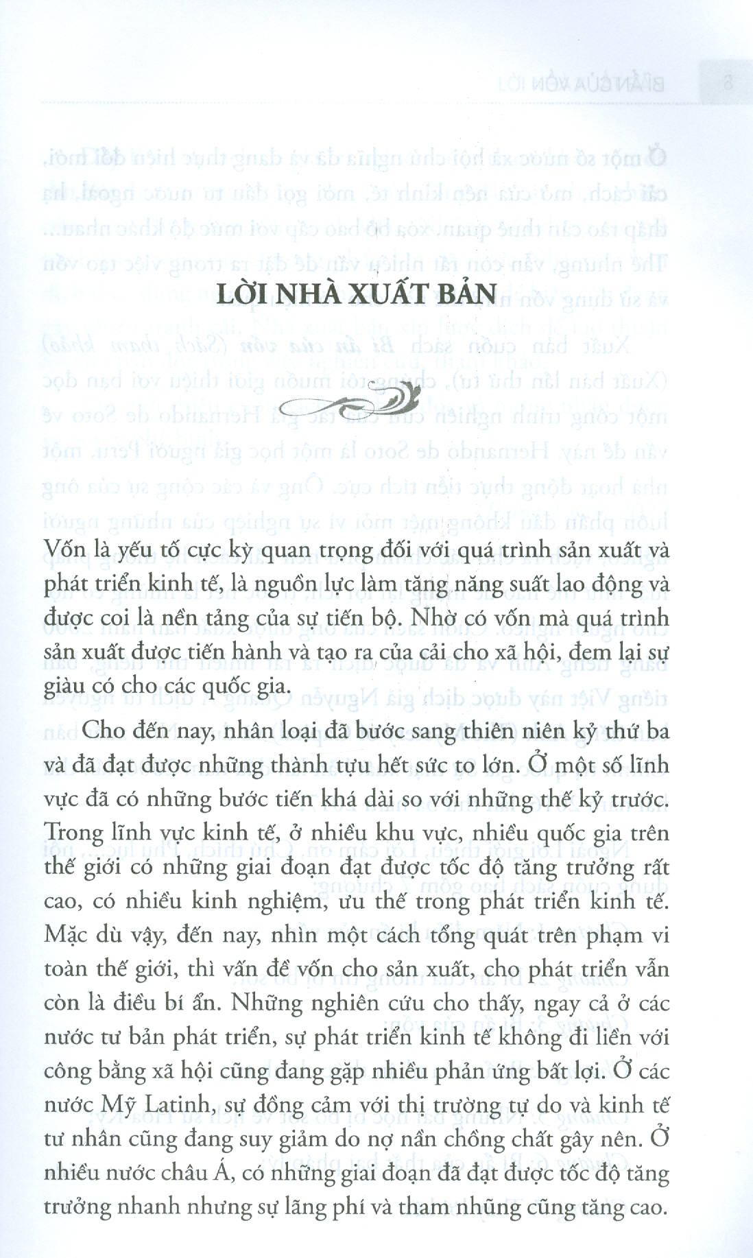 BÍ ẨN CỦA VỐN - Vì Sao Chủ Nghĩa Tư Bản Thành Công Ở Phương Tây Và Thất Bại Ở Mọi Nơi Khác (Xuất bản lần thứ tư)