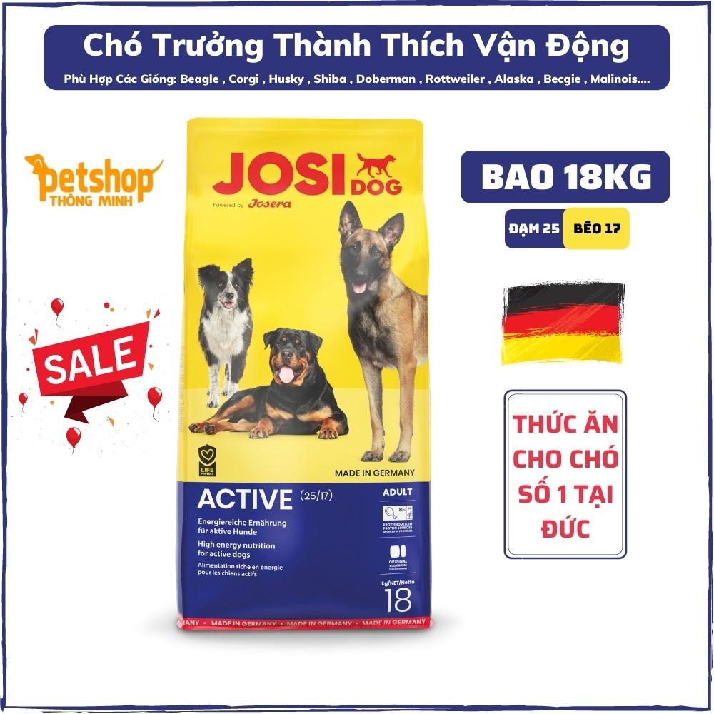 Thức Ăn Chó Trưởng Thành Các Giống Chó Size Lớn - Josera JosiDog Active 15KG