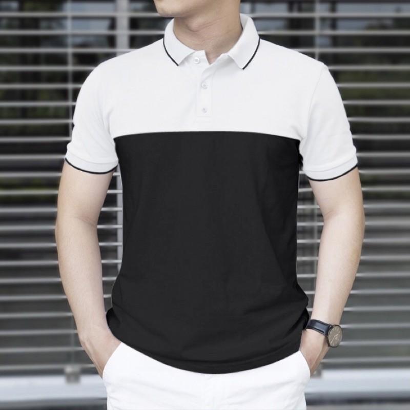 Áo thun nam cổ bẻ cao cấp , Áo phông nam cổ bẻ chất đẹp- Chất liệu 100% cotton thấm hút mồ hôi